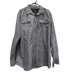 Wrangler X ATG Gray long sleeve shirt Gray XL